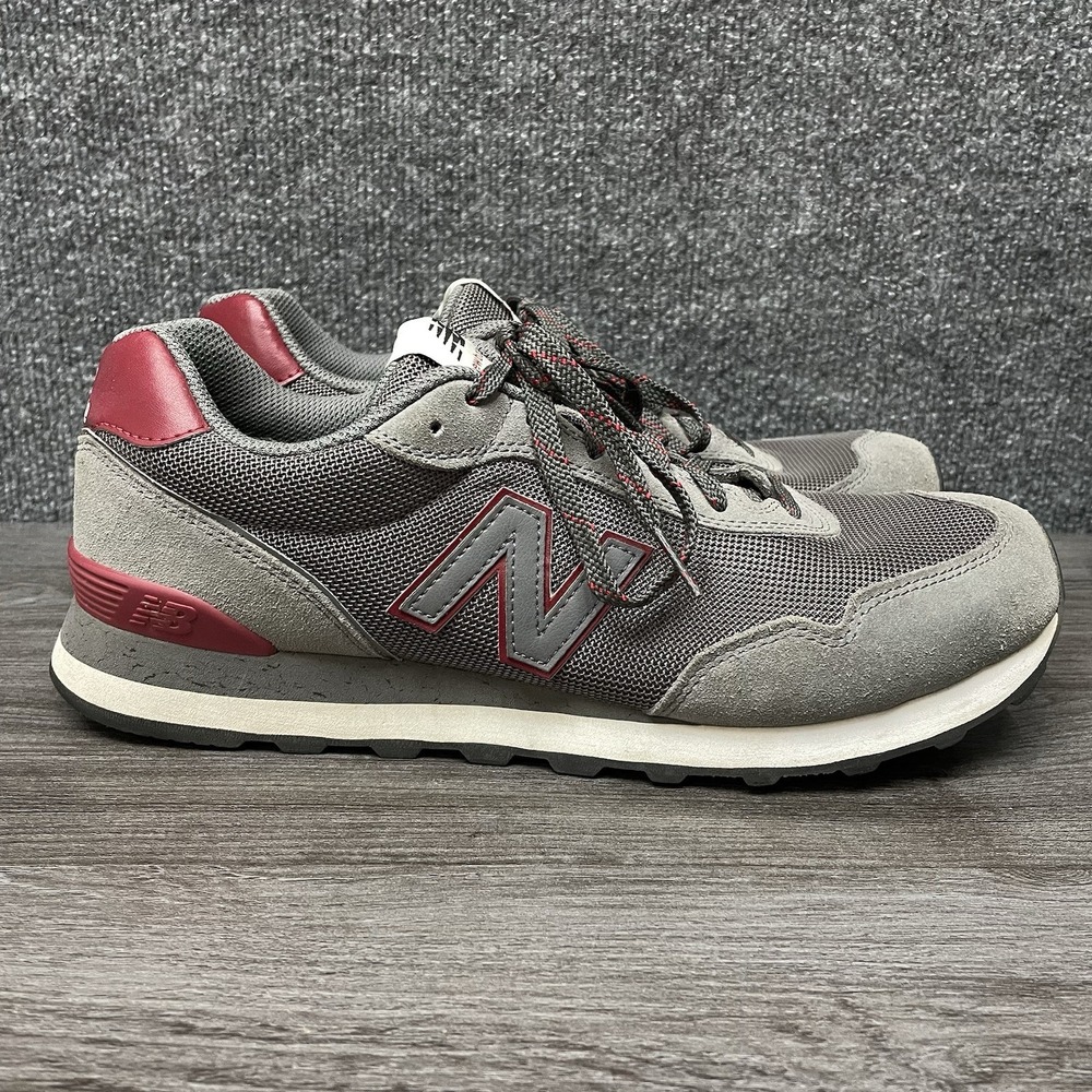 New Balance 515 v3 Sneakers Shoes Casual Athletic Suede Gray Mens 11.5